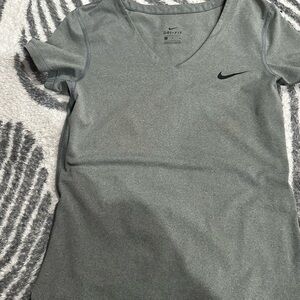 Nike Women's Dri-FIT Gray Tee